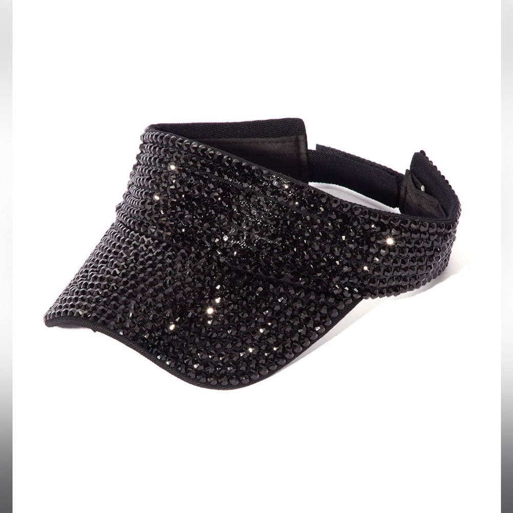 Visor black hat